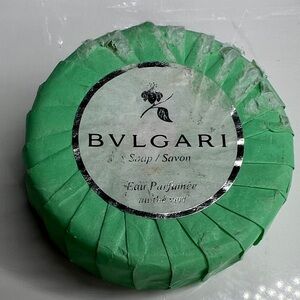 Bvlgari Eau Parfumée au Thé Vert (Green Tea) 50g Soap Bar - Wrapped Unused